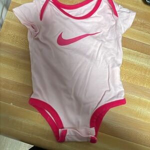 Nike Soft Pink Infant Bodysuit